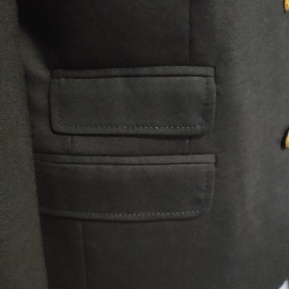 J Crew Black Wool Schoolboy Blazer - Picture 7 of 15